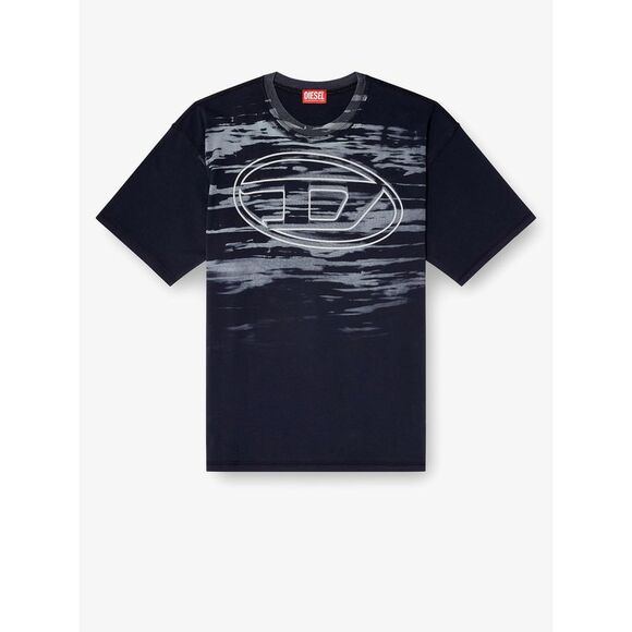 Diesel Men T-Boxt-T5 Cotton T-Shirt - Picture 1 of 4